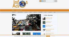 Desktop Screenshot of infosactu.com